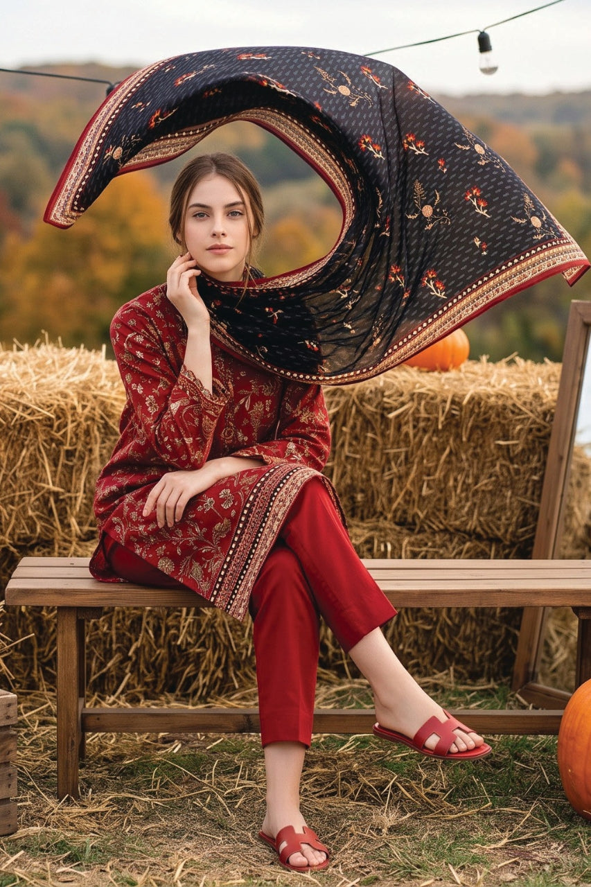 Salina By Regalia Digital Printed Khaddar 3PC