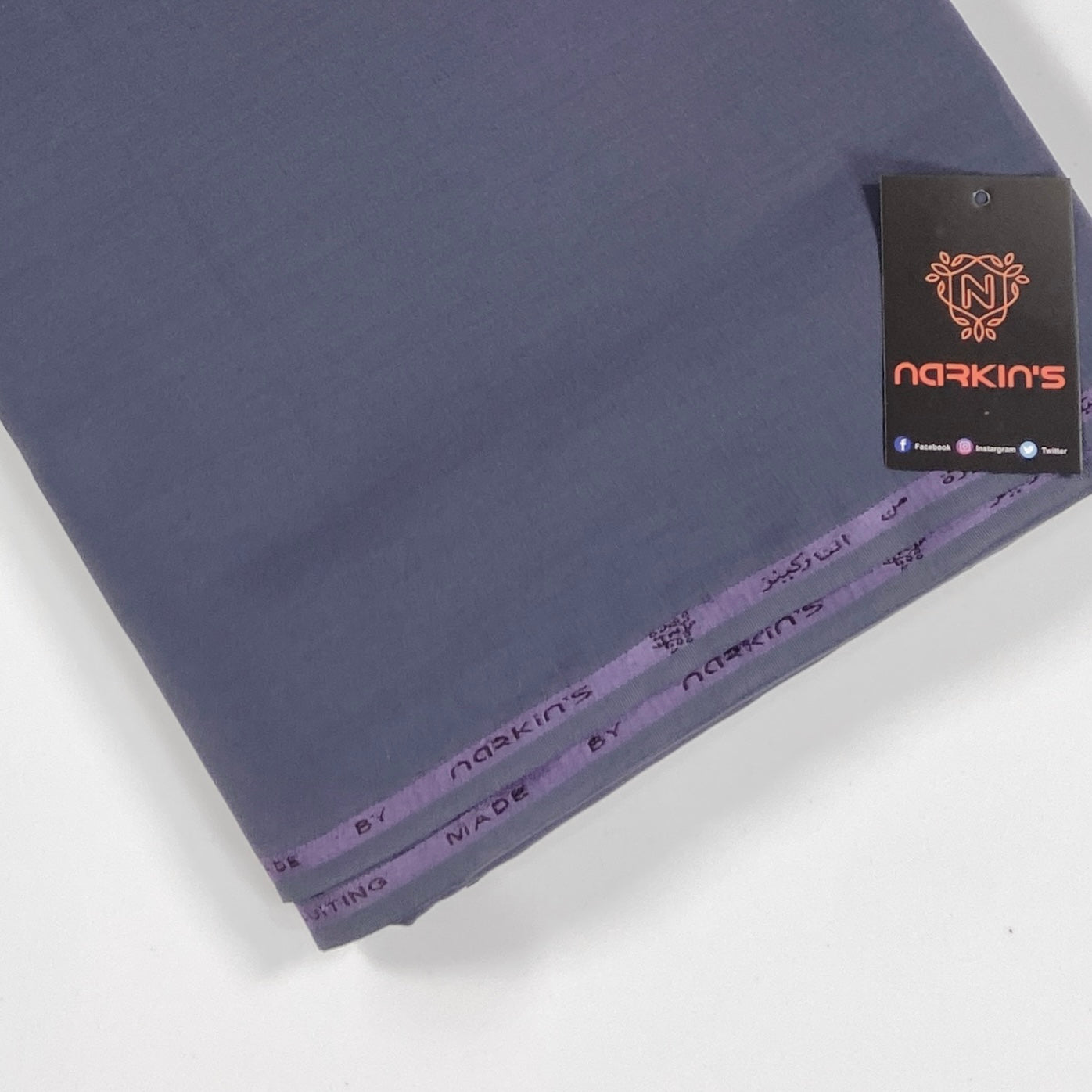 Narkins Men’s Summer Wash&Wear Suit – Unstitched