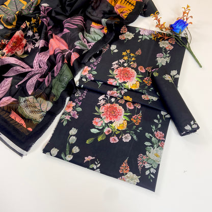 Elaf Premium Digital Printed Lawn 3PC