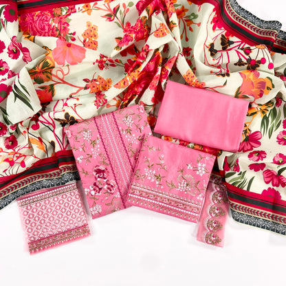Sobia Nazir Luxury Emb Dhanak 3PC