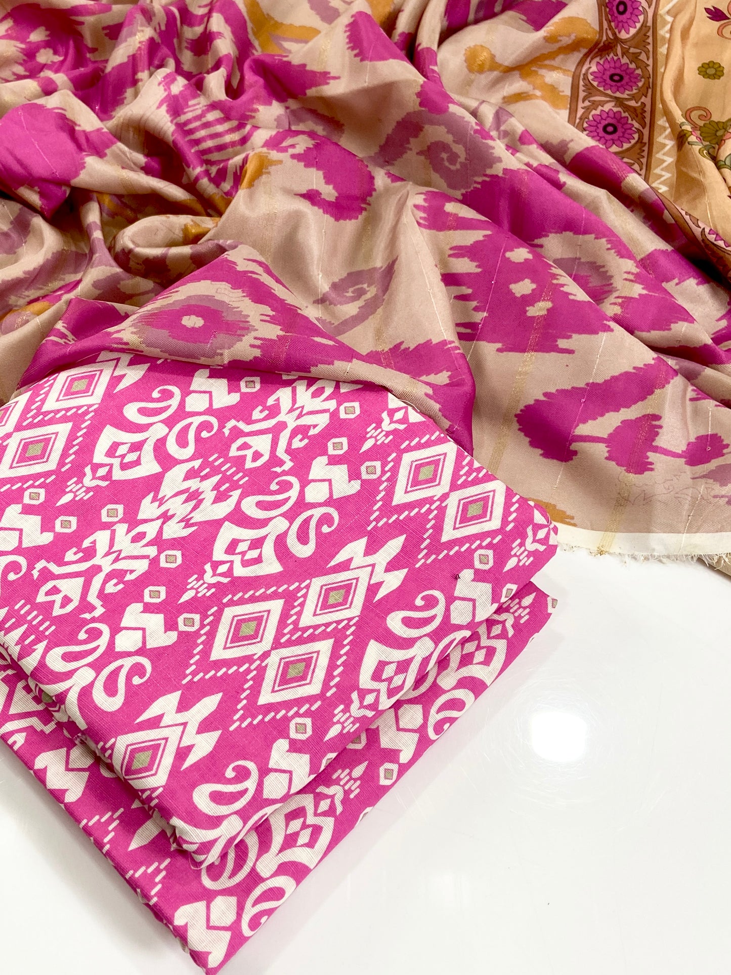 Elegance By Anaya Noor Printed Khaddar 3PC