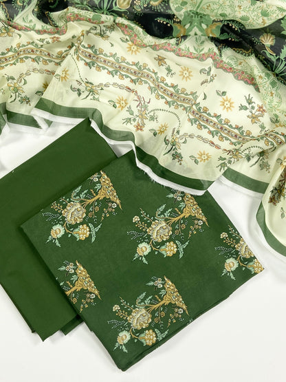Rijja By Murashe Digital Printed Lawn 3PC