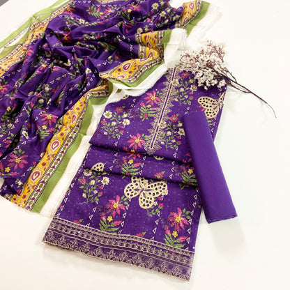 Maliha By Anaya Noor Emb Lawn 3PC