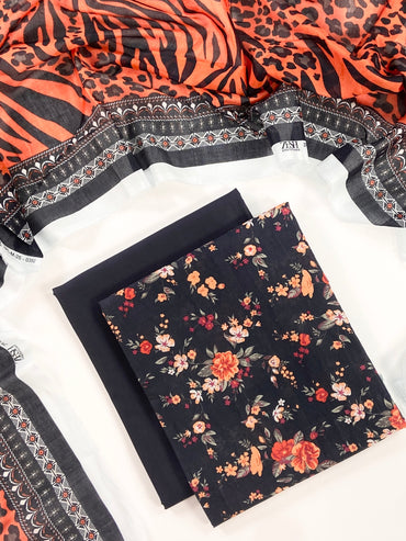Zesh Digital Printed Lawn 3PC