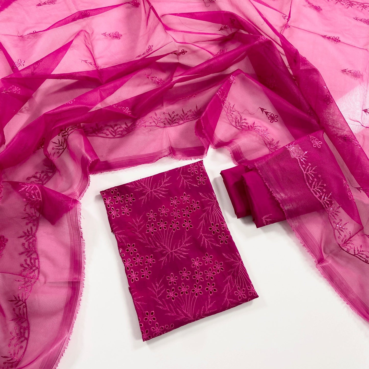 Crimson Luxury Embroidered Lawn Collection 3PC