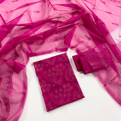 Crimson Luxury Embroidered Lawn Collection 3PC