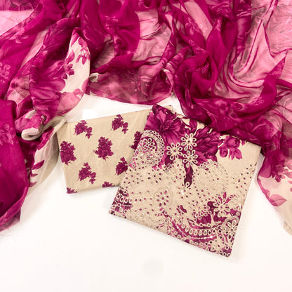 Iznik Emb Luxury Lawn-3PC