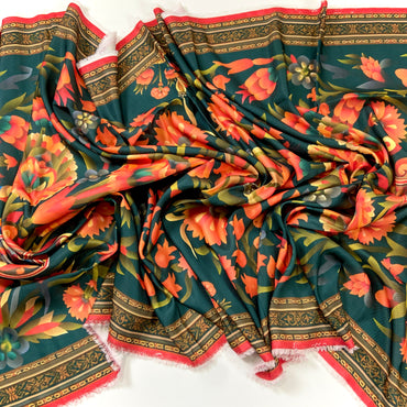 Maria B Printed Wool Shawl 1PC