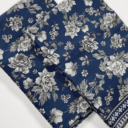 Anaya Noor Printed Bana Dora Slub Linen 2PC
