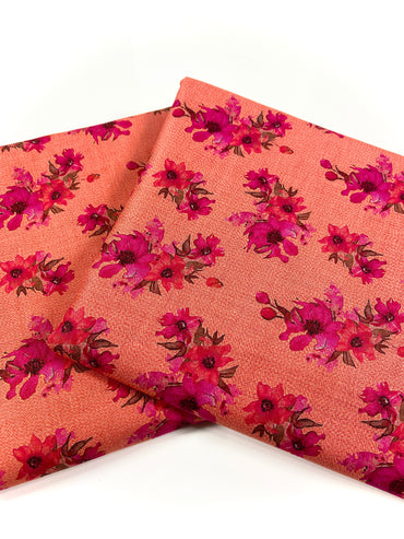 Anaya Noor Printed Dhanak Marina 2PC