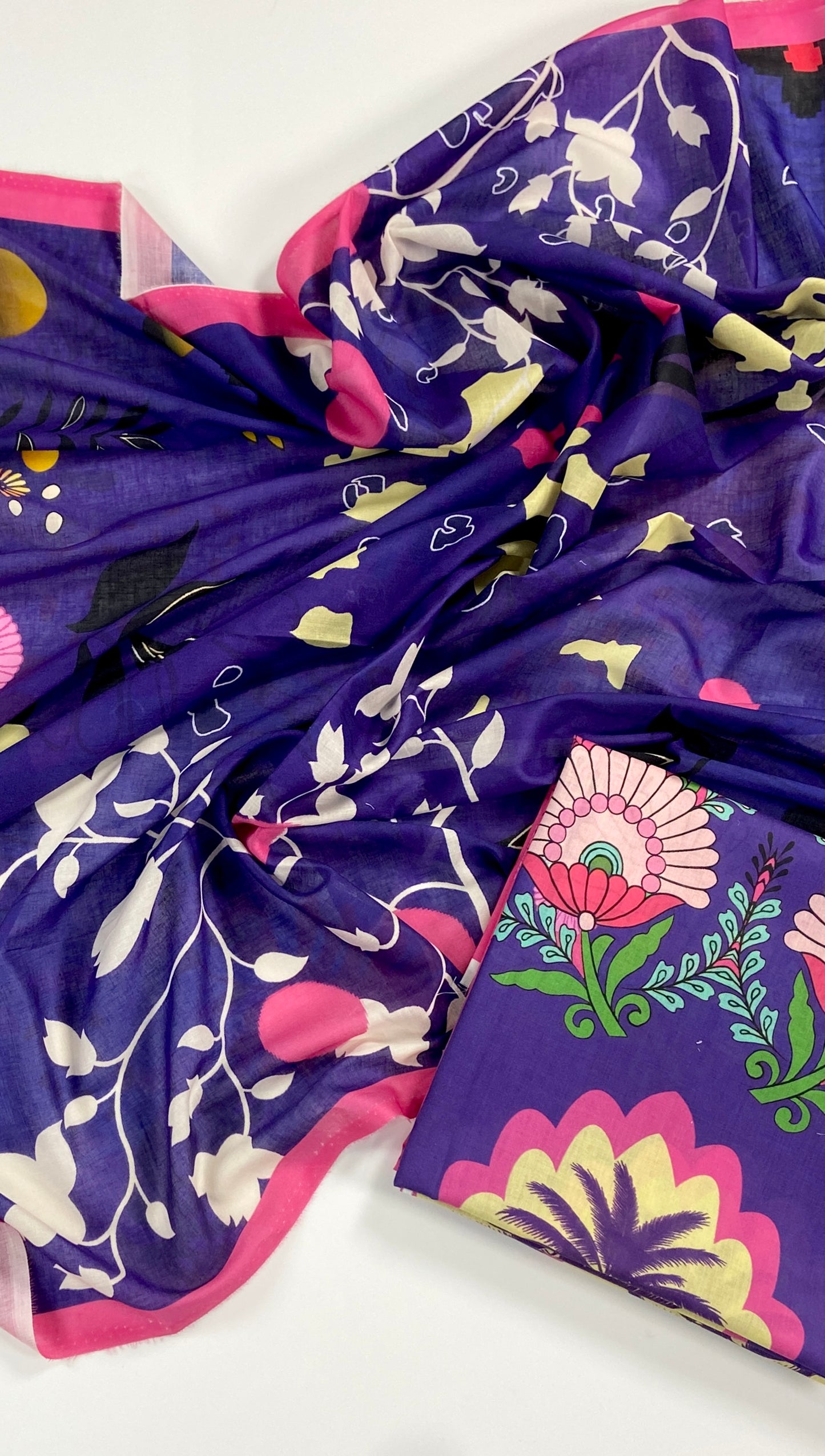 Edenrobe Digital Printed Lawn-2PC