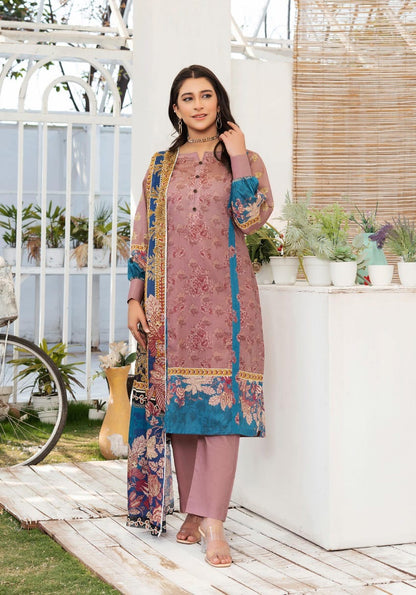 Safa Noor By Nigar Print Lawn 3-PC