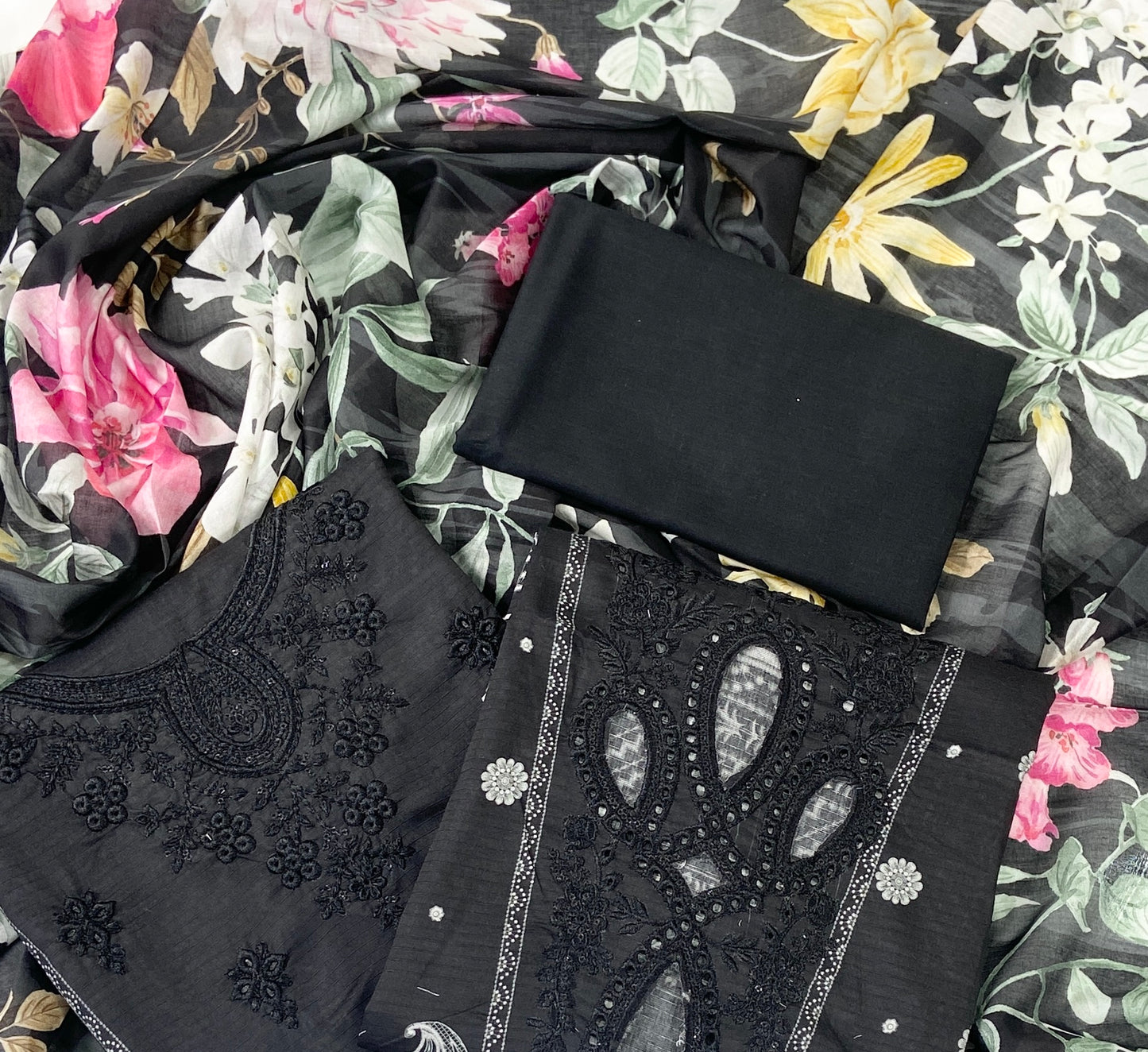Ronaq By Anaya Noor Embroidered 3PC