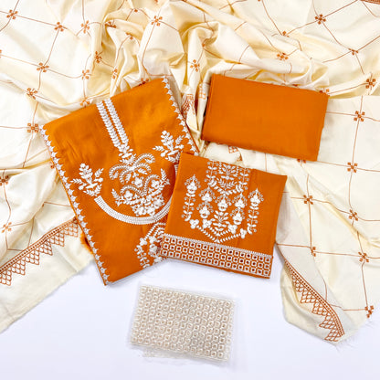 A Sling Luxury Emb Dhanak Marina 3PC