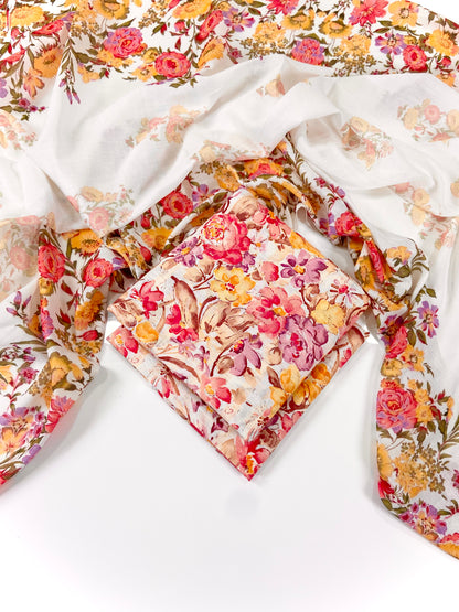 Bareeza Printed Khaddar 3PC