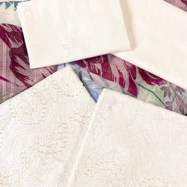 Chikenkari Anaya Noor Lawn 3-PC