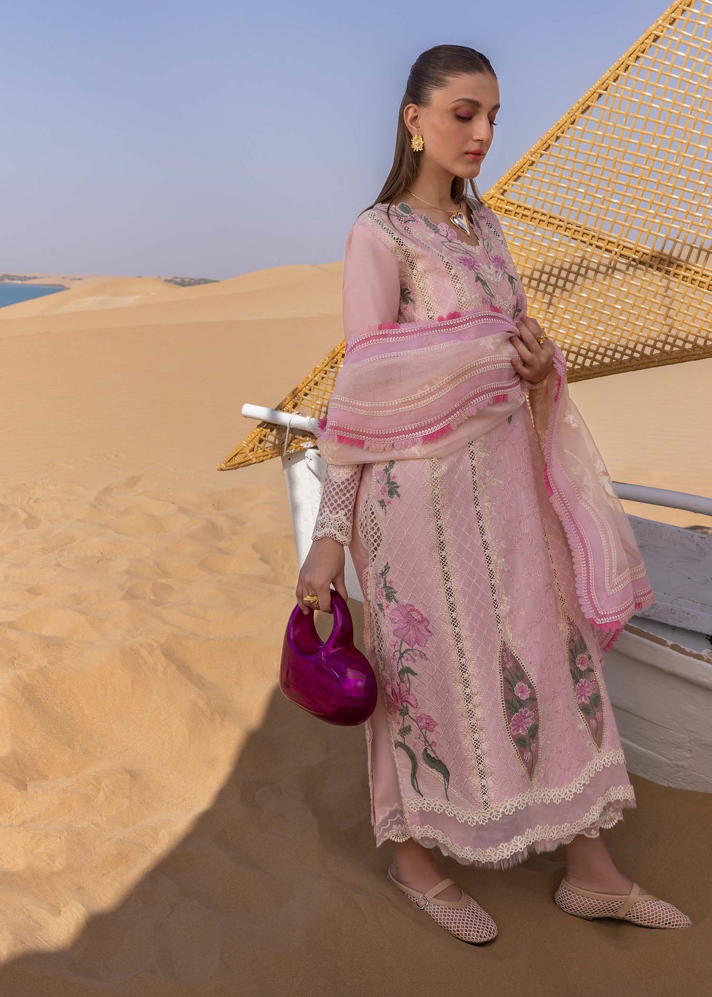 Crimson | Luxury Lawn