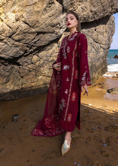 Crimson | Luxury Lawn