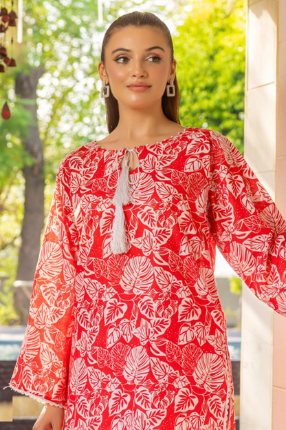 Raabi Digital Printed Khaddar 2PC