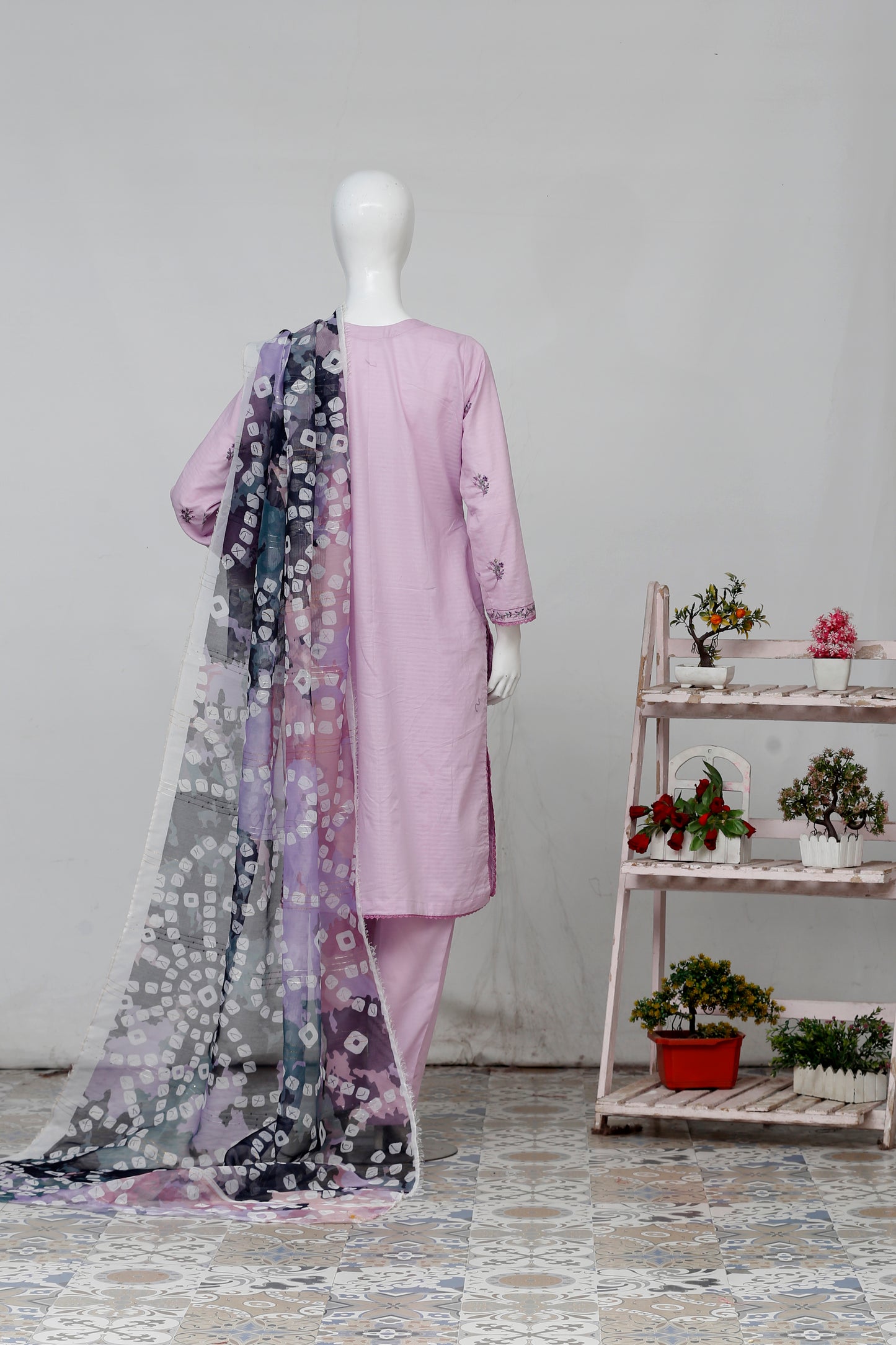 Zarqash By Anaya Noor Bana Dora Emb 3-PC