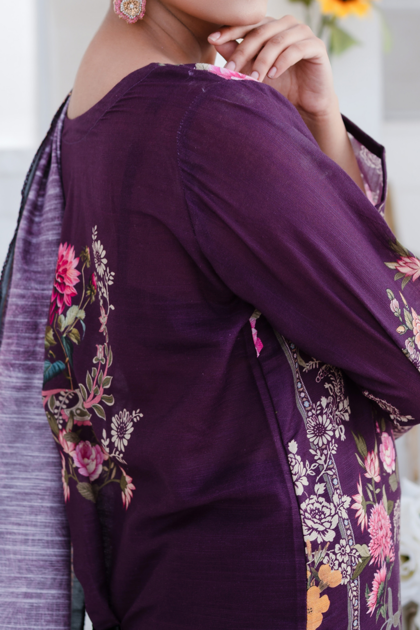 Mawra Essential Printed Khaddar 3PC