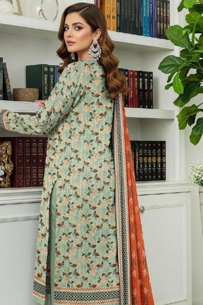 Zara Ali Printed Dobby 3PC