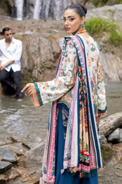 Rang-E-Gul By Paltar Printed Viscose 3PC