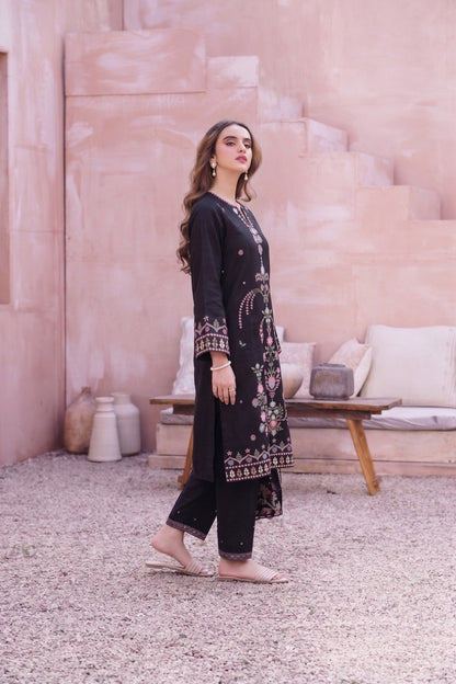 Nirvana By Shanaya Digital Printed Linen 3PC