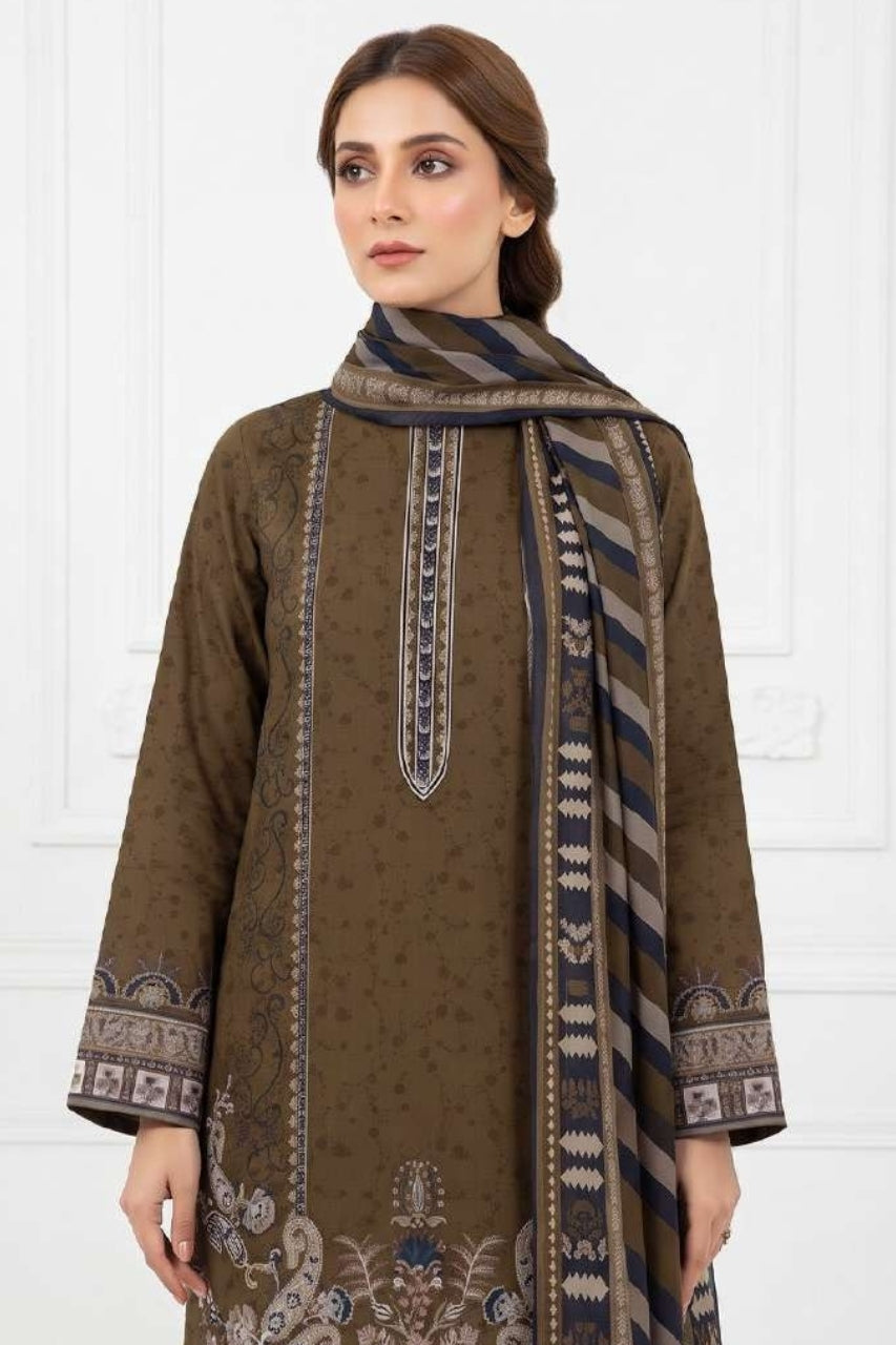 Anaya Digital Printed Linen 3PC