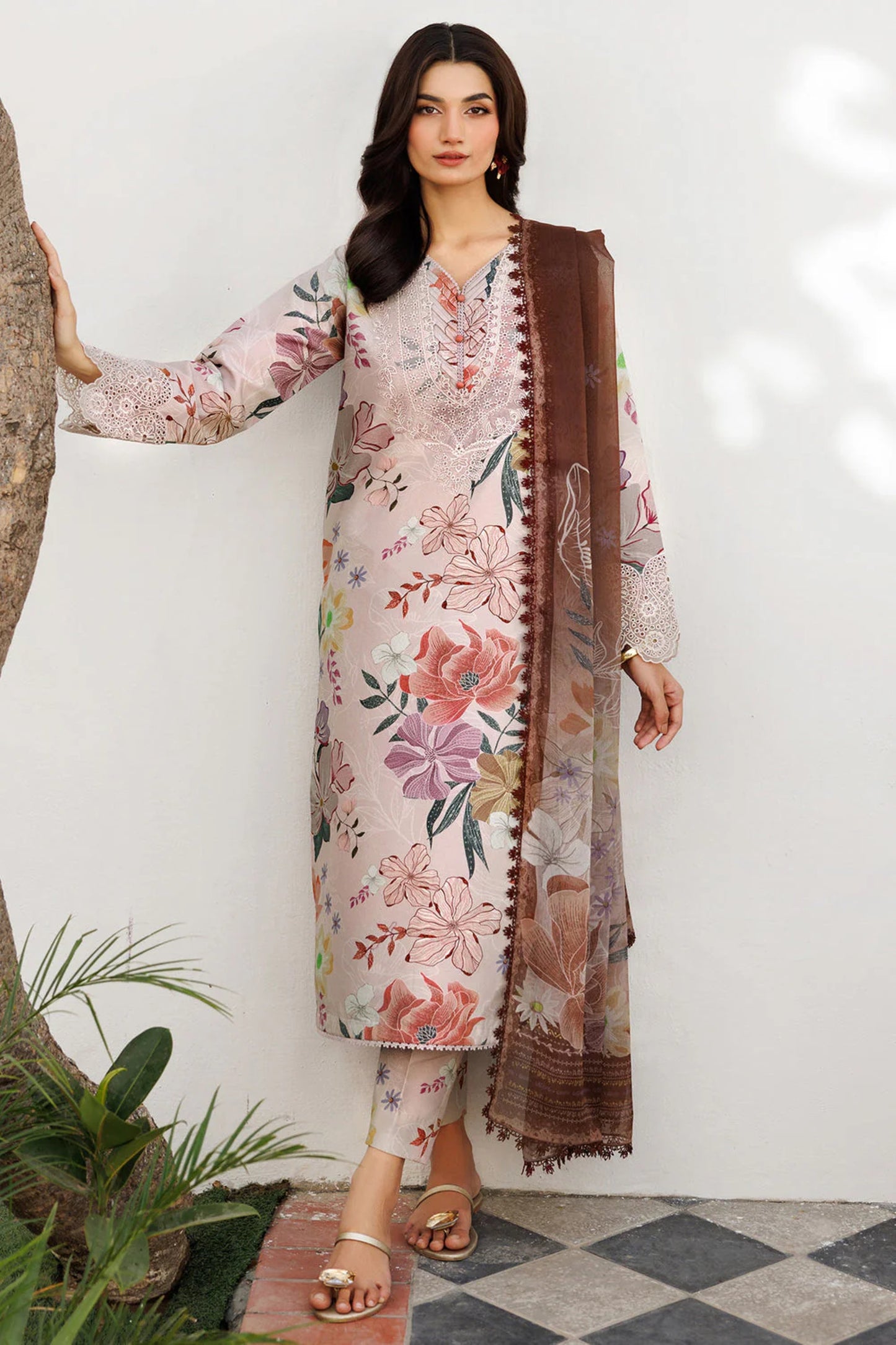 Baroque Bana Dora Printed Linen 3PC