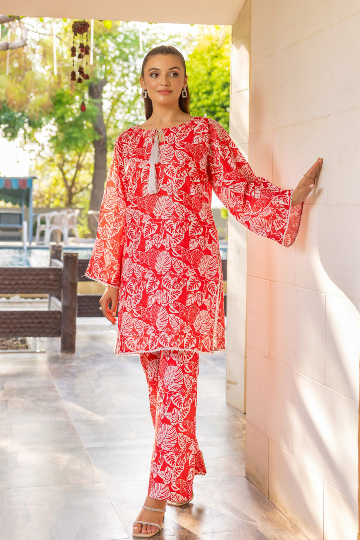 Raabi Digital Printed Khaddar 2PC