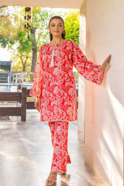Raabi Digital Printed Khaddar 2PC