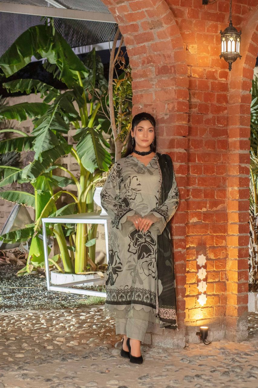 Fabiha By Feroza Printed Lawn 3-PC