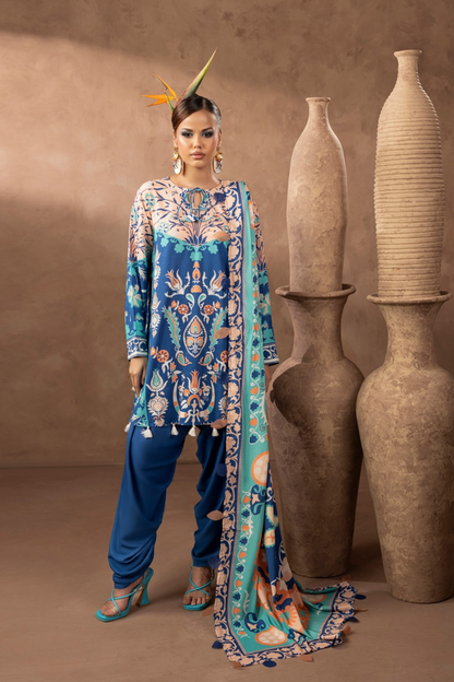 Paltar Premium Marina Printed 3PC