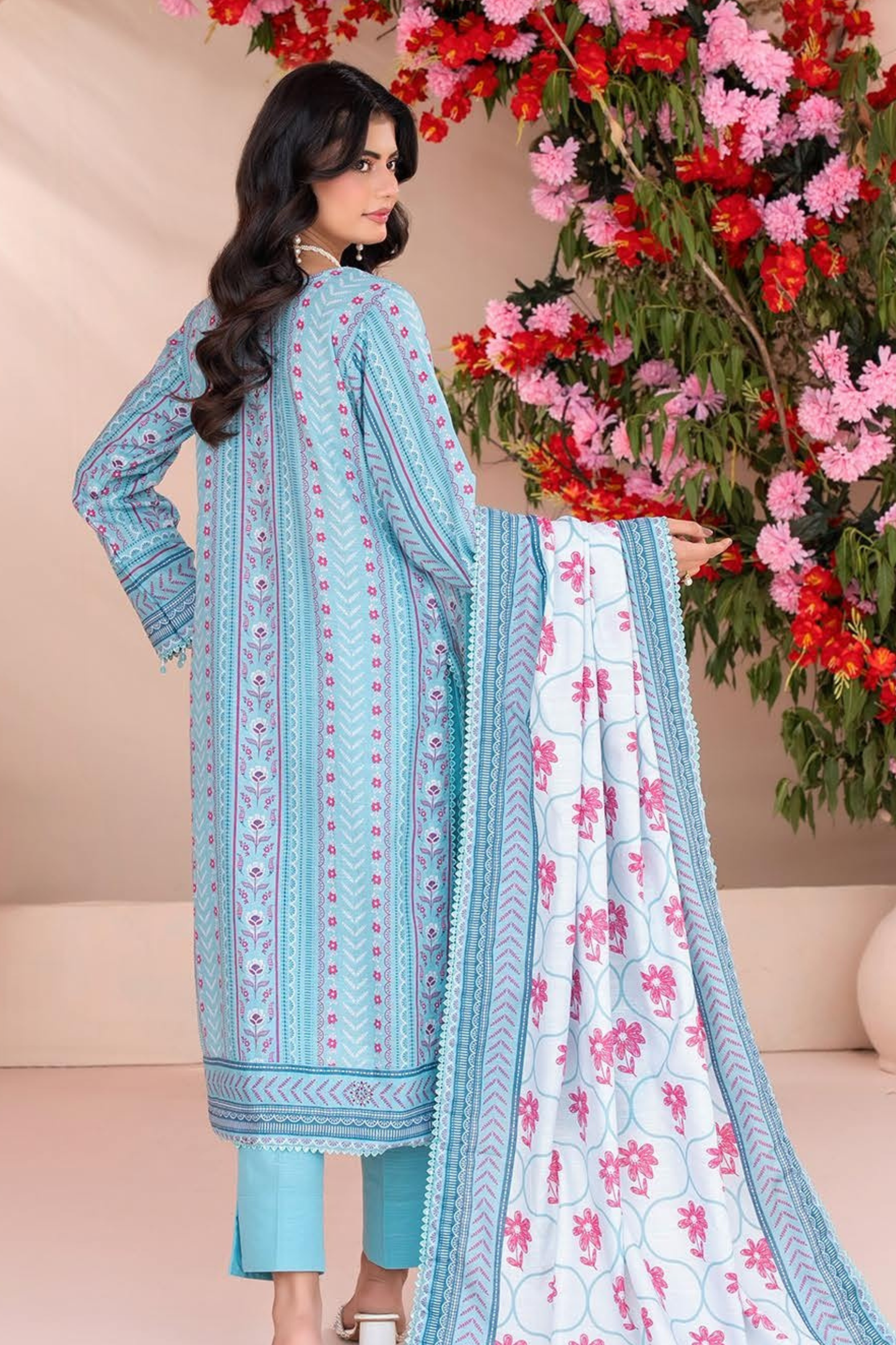 Zesh Airjet Full Embroidered Khaddar 3PC