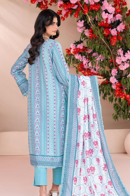 Zesh Airjet Full Embroidered Khaddar 3PC
