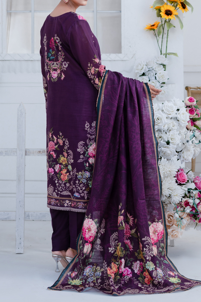 Mawra Essential Printed Khaddar 3PC