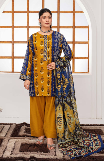 Mehar By Fiza Noor Printed Khaddar 3PC