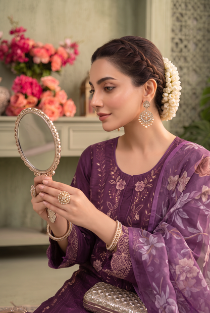 Kehkashan By Anaya Noor Fully Emb Viscose 3PC