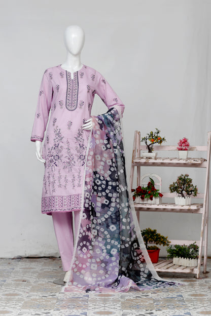 Zarqash By Anaya Noor Bana Dora Emb 3-PC