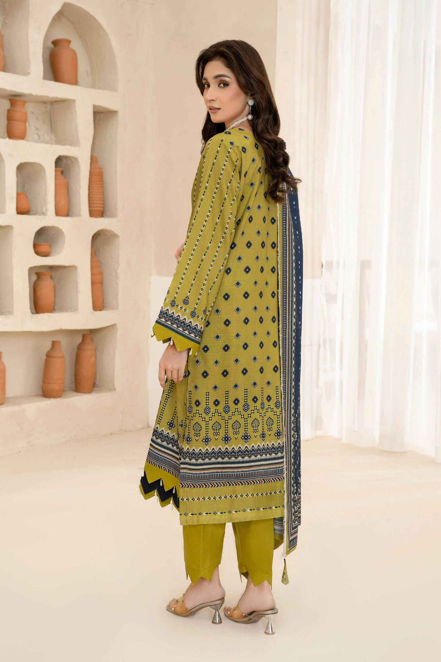 Esha Eshal by Bin Ilyas Premium Printed Viscose 3PC