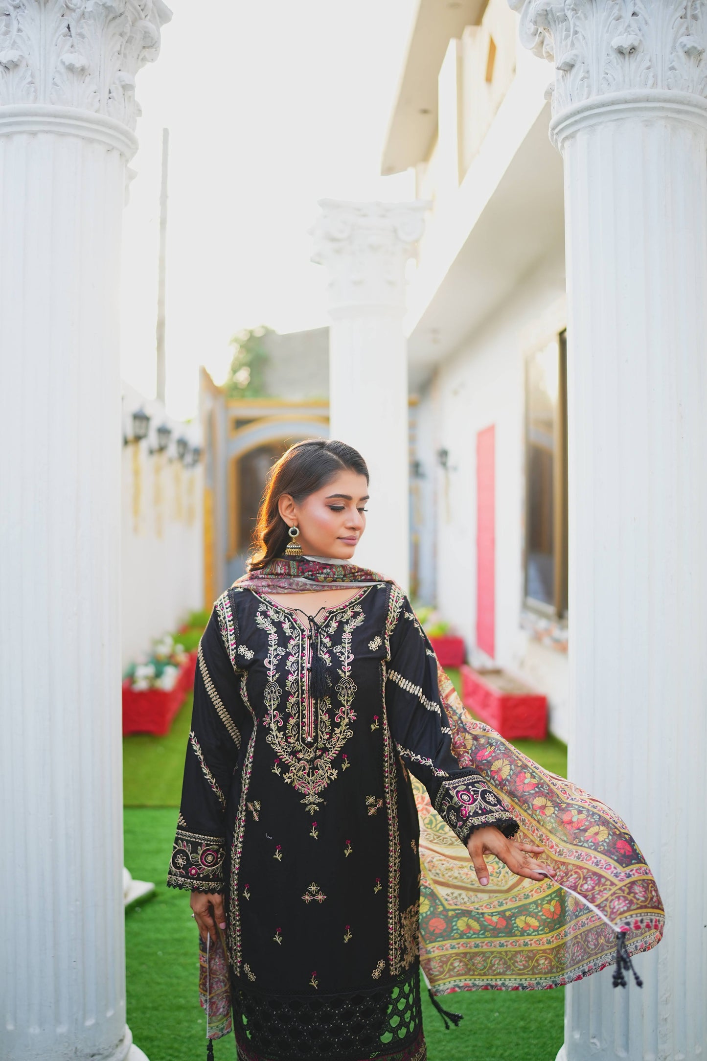 Silk & Stories Luxury Heavy Embroidered 3PC