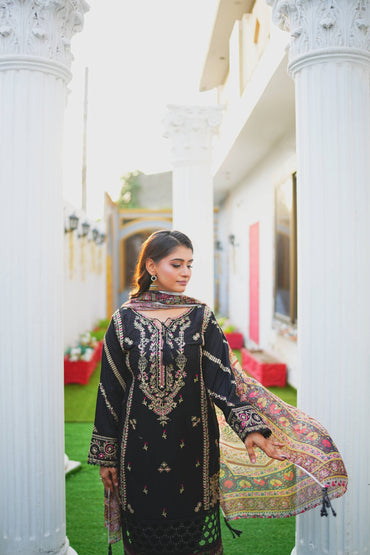 Silk & Stories Luxury Heavy Embroidered 3PC