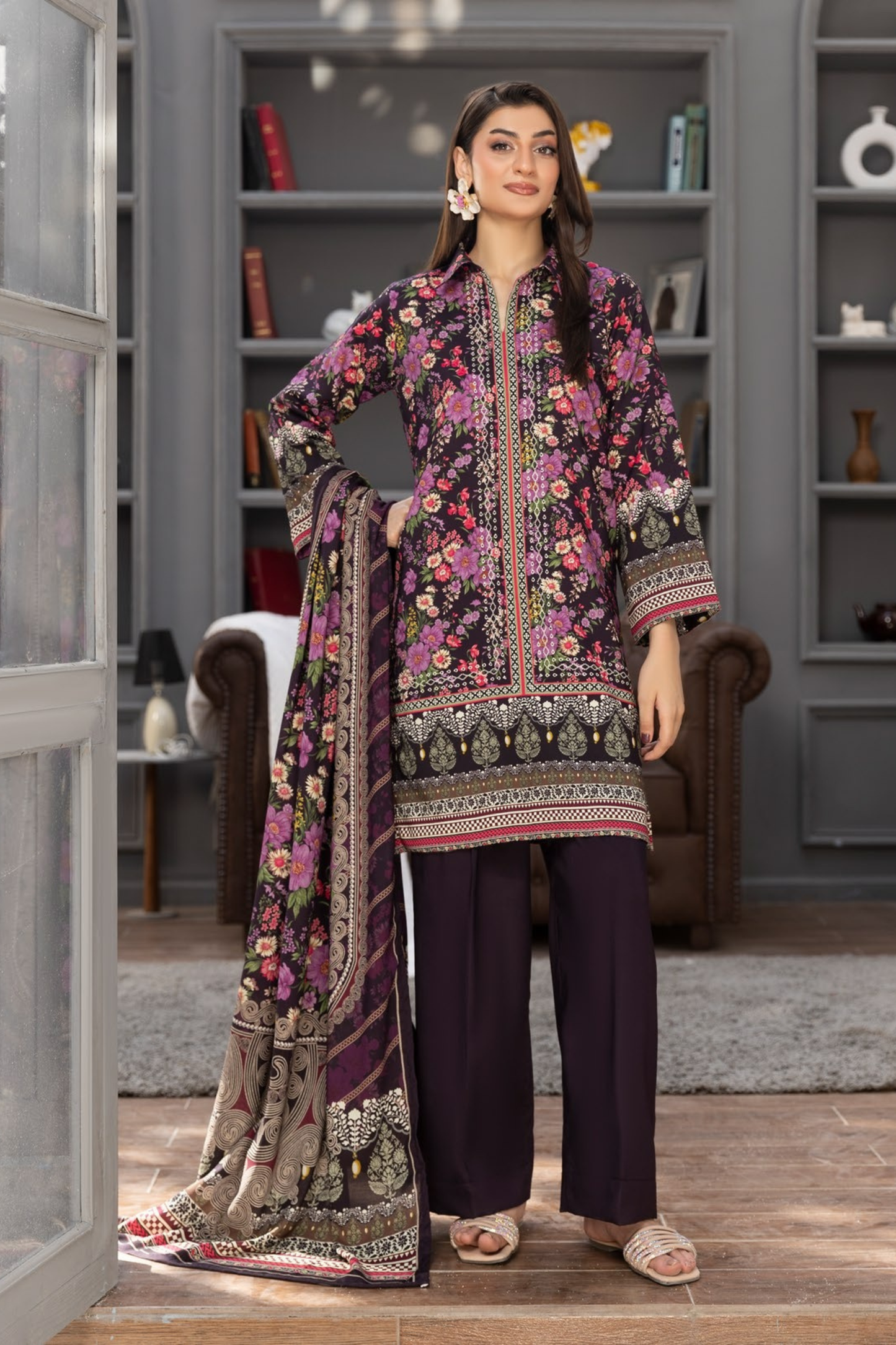Rang Preet Digital Printed Linen 3PC