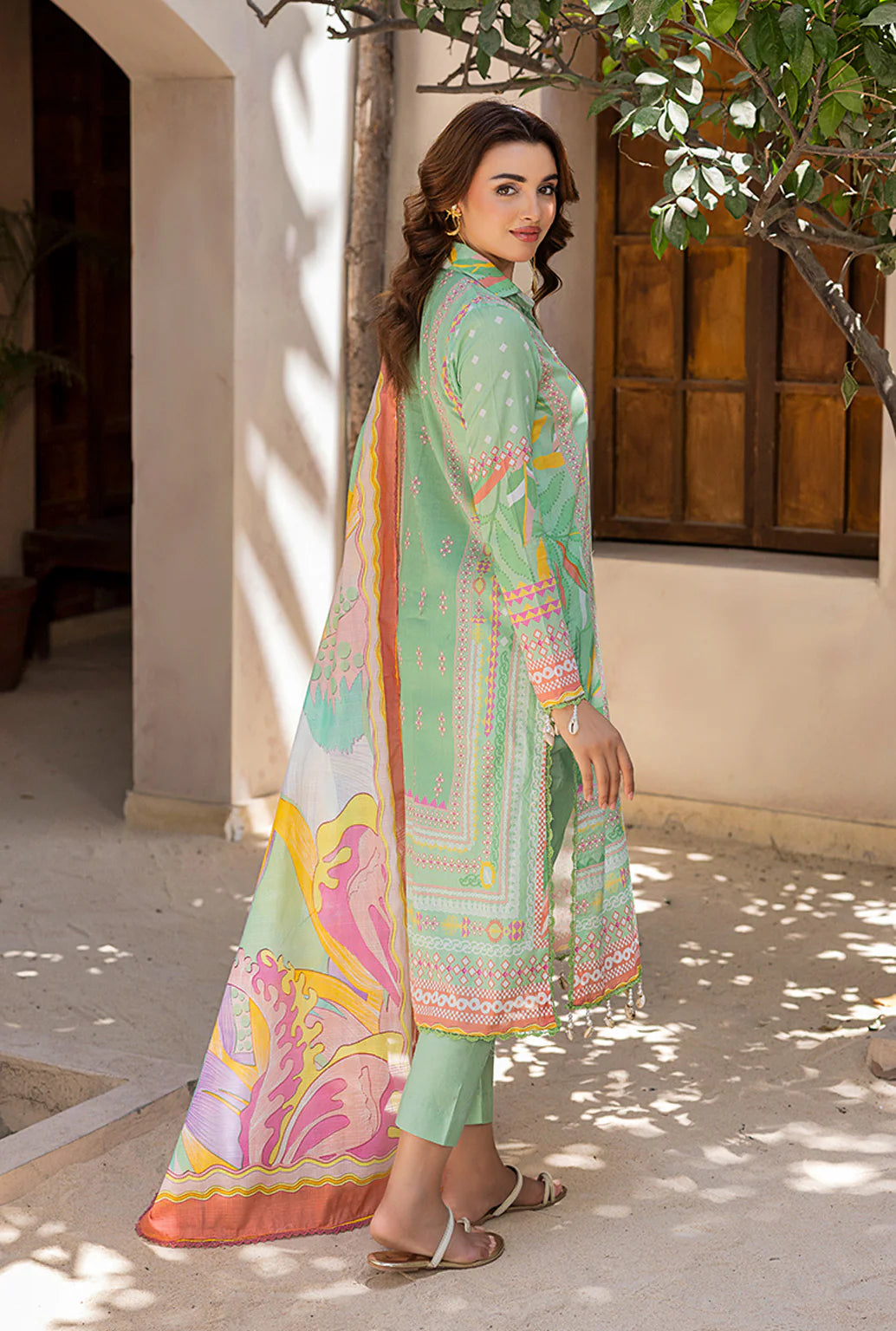 Naqsh Luxury Printed Lawn 3-PC