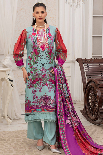 Fabiha By Feroza Digital Printed Linen 3PC