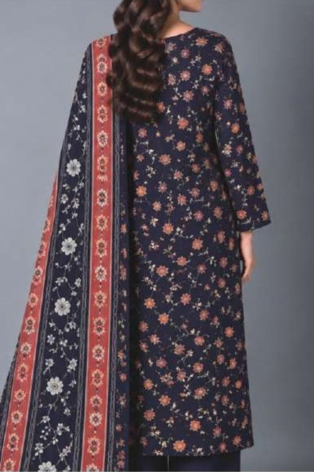 Bareeze Digital Printed Khaddar 3PC