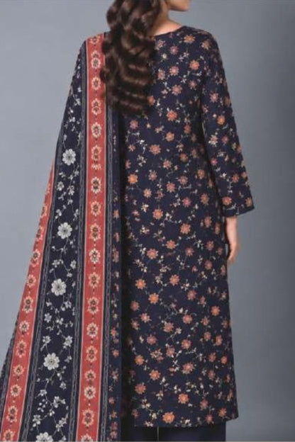 Bareeze Digital Printed Khaddar 3PC