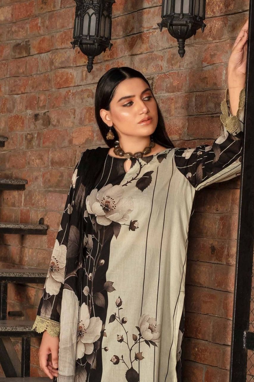 Fabiha By Feroza Printed Lawn 3-PC