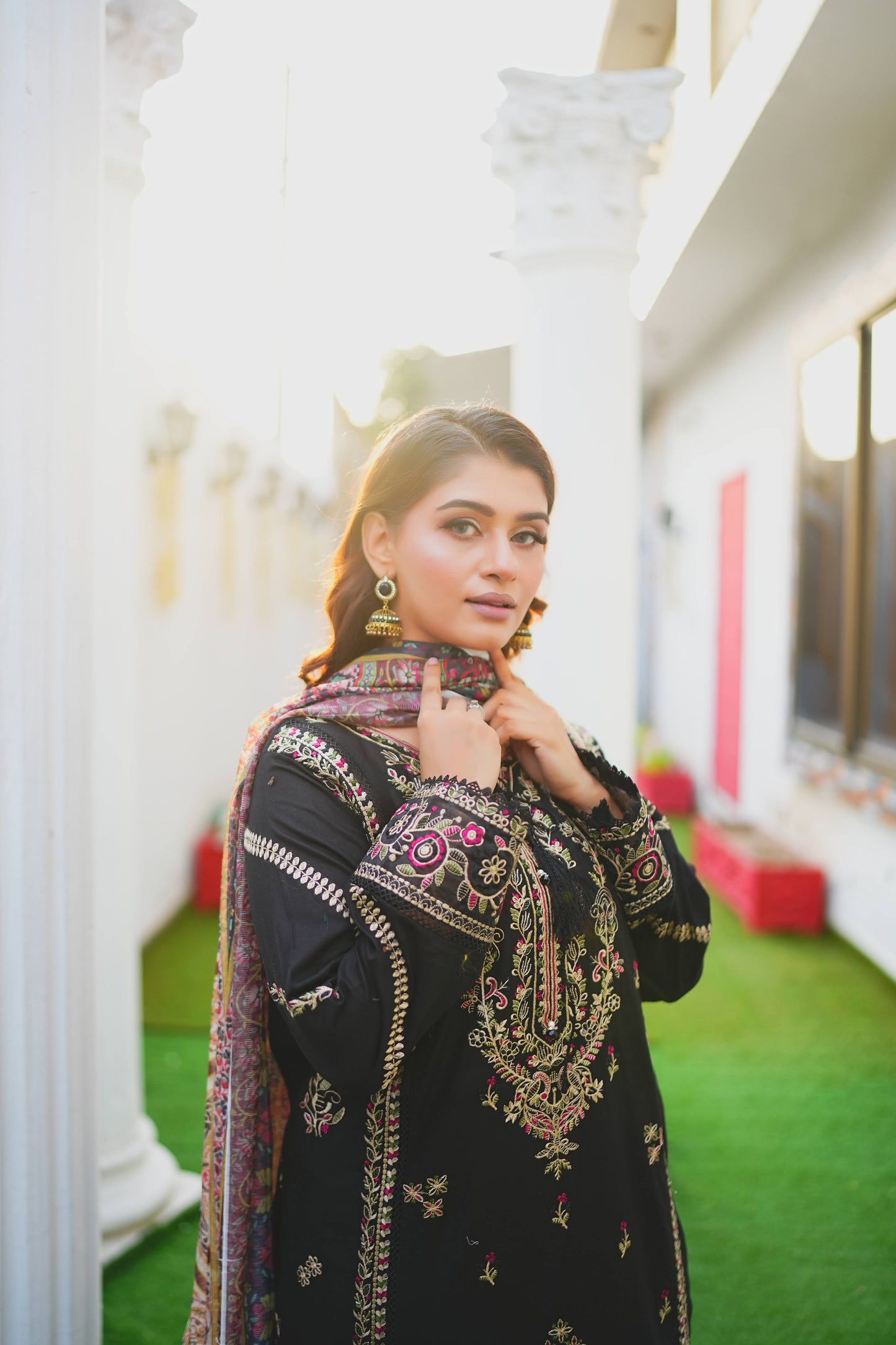 Silk & Stories Luxury Heavy Embroidered 3PC